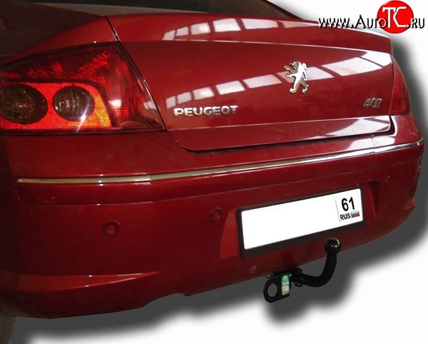 5 299 р. Фаркоп Лидер Плюс Peugeot 407 седан (2004-2010) (Без электропакета)  с доставкой в г. Йошкар-Ола