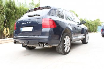 22 699 р. Фаркоп Aragon.(шар V)  Audi Q7 ( 4L,  4M) (2005-2022), Porsche Cayenne ( 955,  957,  958,  PO536) (2002-2025), Volkswagen Touareg ( GP,  NF,  CR) (2002-2025)  с доставкой в г. Йошкар-Ола. Увеличить фотографию 6