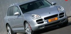 21 499 р. Накладка на передний бампер Gemballa Aero I Porsche Cayenne 955 (2002-2006) (Неокрашенная)  с доставкой в г. Йошкар-Ола. Увеличить фотографию 2