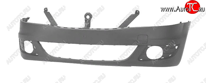 1 599 р. Передний бампер Стандарт Renault Logan 1 рестайлинг (2010-2016) (Неокрашенный)  с доставкой в г. Йошкар-Ола