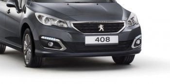 8 799 р. Бампер передний BodyParts Peugeot 408  дорестайлинг (2010-2017) (Неокрашенный)  с доставкой в г. Йошкар-Ола. Увеличить фотографию 1