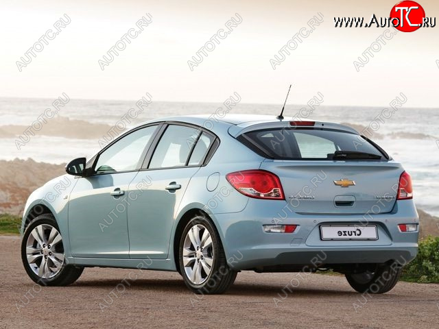 3 099 р. Задняя левая ремонтная арка AUTOFERRUM  Chevrolet Cruze  J305 (2009-2015) хэтчбек дорестайлинг, хэтчбек рестайлинг (Оцинкованная сталь 0,8 мм.)  с доставкой в г. Йошкар-Ола