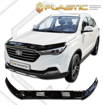 Дефлектор капота CA-Plastic FAW (ФАВ) Besturn X40 (бестурн)  D181 (2016-2022) D181