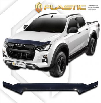 Дефлектор капота CA-Plastic Isuzu D-Max RG DoubleCab (2020-2023)