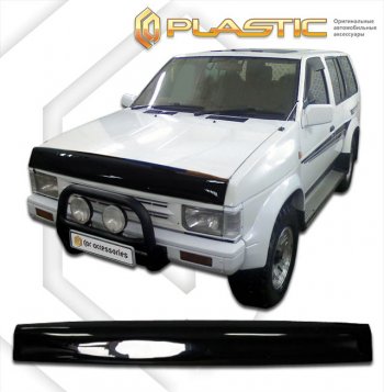 2 059 р. Дефлектор капота CA-Plastic  Nissan Terrano  WD21 (1985-1995) дорестайлинг (серия Сlassic черный, без надписи)  с доставкой в г. Йошкар-Ола. Увеличить фотографию 2