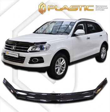 Дефлектор капота CA-Plastic Zotye (Зоти) T600 (Т600) (2014-2021)