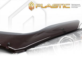 Дефлектор капота CA-Plastic Ford Fiesta 6 хэтчбэк 3 дв. дорестайлинг (2008-2013)