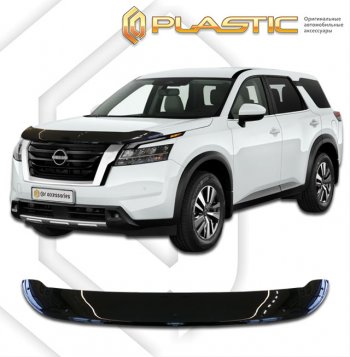 Дефлектор капота CA-Plastic Nissan (Нисан) Pathfinder (Патфайндер)  R53 (2021-2025) R53