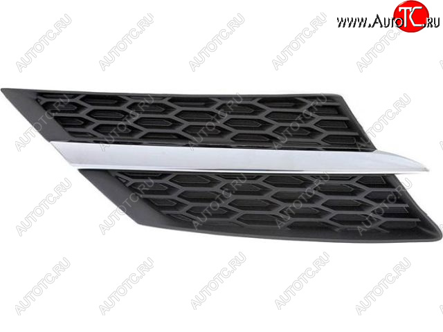 1 429 р. Правая решетка радиатора BodyParts  Toyota RAV4  XA40 (2012-2015) 5 дв. дорестайлинг (хром серый)  с доставкой в г. Йошкар-Ола