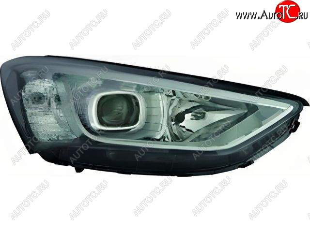 12 299 р. Правая фара (корректор, линзован) BodyParts Hyundai Santa Fe DM дорестайлинг (2012-2016)  с доставкой в г. Йошкар-Ола