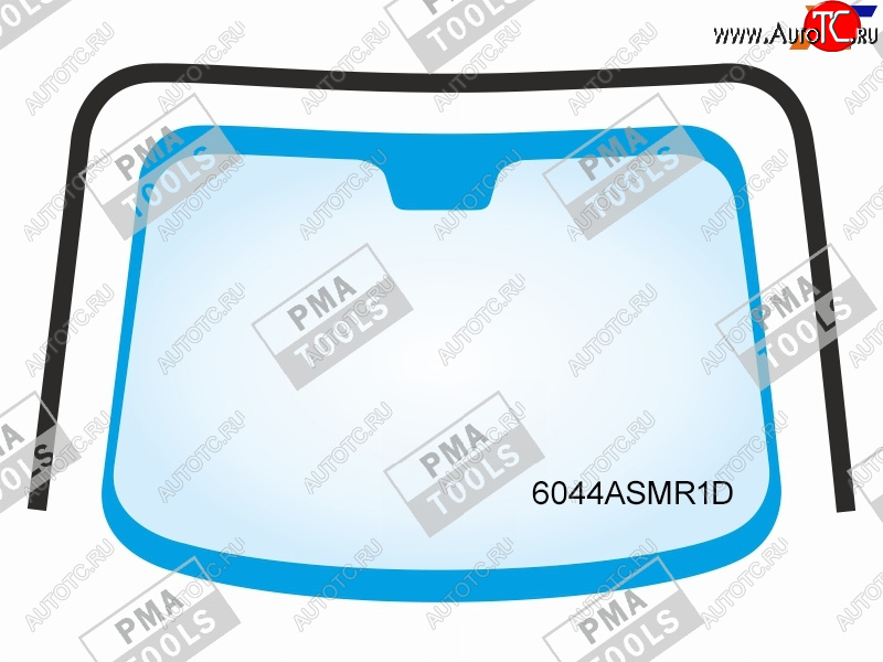 3 199 р. Молдинг лобового стекла (панорамная крыша) PMA Nissan Qashqai 1 дорестайлинг (2007-2010)  с доставкой в г. Йошкар-Ола