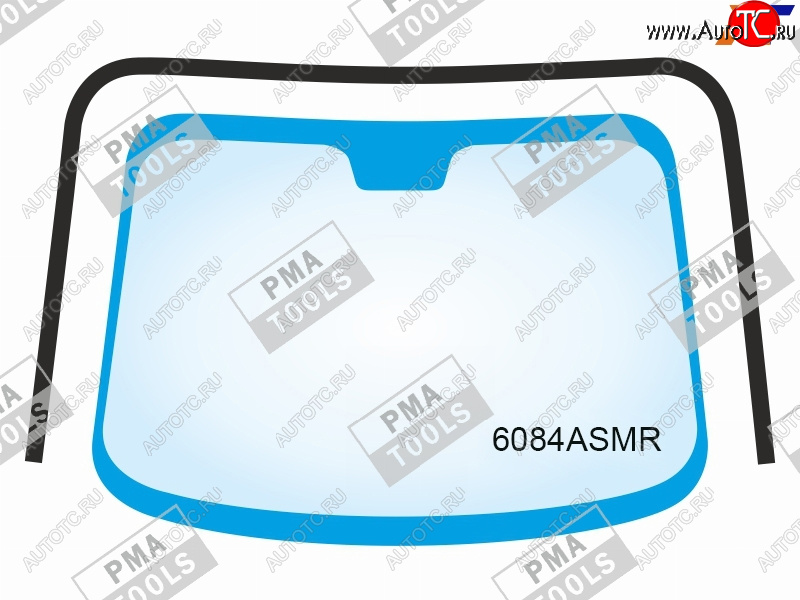 3 479 р. Молдинг лобового стекла (П-образный) PMA Nissan Qashqai 2 J11 дорестайлинг (2013-2019)  с доставкой в г. Йошкар-Ола