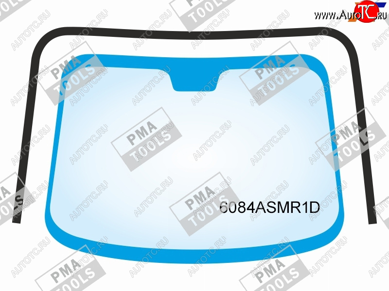 3 599 р. Молдинг лобового стекла PMA Nissan Qashqai 2 J11 рестайлинг (2017-2022)  с доставкой в г. Йошкар-Ола