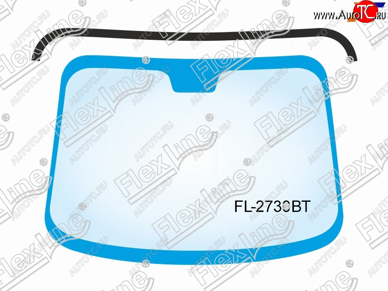 1 189 р. Молдинг лобового стекла (Сверху) FLEXLINE  BMW X5  E70 (2006-2013) дорестайлинг, рестайлинг  с доставкой в г. Йошкар-Ола