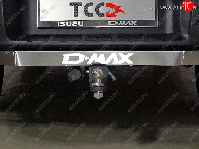 21 999 р. Фаркоп (тягово-сцепное устройство) TCC Тюнинг  Isuzu D-Max  RG (2020-2023) DoubleCab (оцинкованный, шар E, надпись D-MAX)  с доставкой в г. Йошкар-Ола