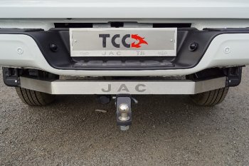 18 499 р. Фаркоп (тягово-сцепное устройство) TCC Тюнинг JAC T8 PRO (2020-2025) (шар Е, надпись JAC)  с доставкой в г. Йошкар-Ола. Увеличить фотографию 1