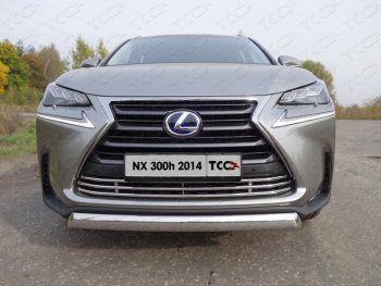 Декоративная вставка переднего бампера (кроме F-Sport) ТСС Тюнинг Lexus (Лексус) NX300h (НХ)  Z10 (2014-2017) Z10 дорестайлинг ()