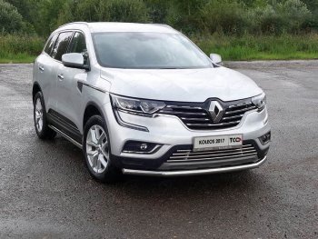 Защита переднего бампера нижняя d60,3 мм ТСС Тюнинг Renault Koleos 2 (2016-2025) ()