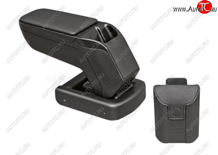 10 899 р. Подлокотник ARMSTER 2 BLACK для PEUGEOT 308 2007-2013 Пежо Peugeot 308 T7 хэтчбек 5 дв. дорестайлинг (2007-2011) (Чёрный)  с доставкой в г. Йошкар-Ола