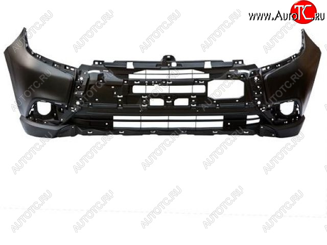 7 649 р. Передний бампер BODYPARTS Mitsubishi Outlander GF 2-ой рестайлинг (2015-2018) (неокрашенный)  с доставкой в г. Йошкар-Ола