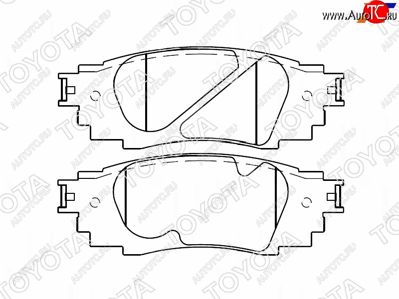 8 999 р. Колодки тормозные задние RH-LH SAT  Lexus RX350  AL20 (2015-2019), Lexus RX350L  AL20 (2017-2022), Lexus RX450  AL20 (2015-2019), Toyota Camry  XV70 (2017-2024)  с доставкой в г. Йошкар-Ола