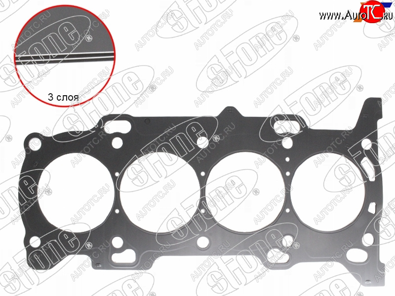 5 299 р. Прокладка ГБЦ 1-2AR-FE STONE  Lexus RX (270), RX270 (AL10), Toyota Camry (XV40,  XV50,  XV55,  XV70), Highlander (XU40,  XU50,  XU70), Venza (GV10)  с доставкой в г. Йошкар-Ола