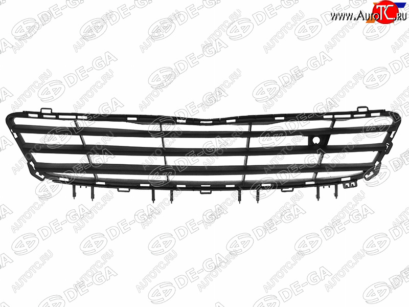 739 р. Центральная решетка переднего бампера DE-GA Opel Astra H универсал (2004-2007)  с доставкой в г. Йошкар-Ола