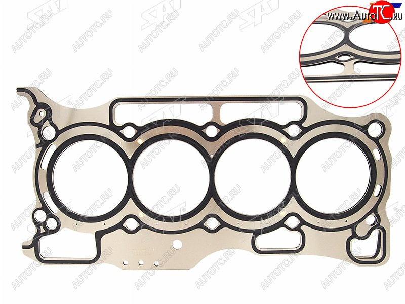 1 349 р. Прокладка ГБЦ HR15DEHR16DE SAT  Nissan AD  Y12 - Qashqai +2  1  с доставкой в г. Йошкар-Ола