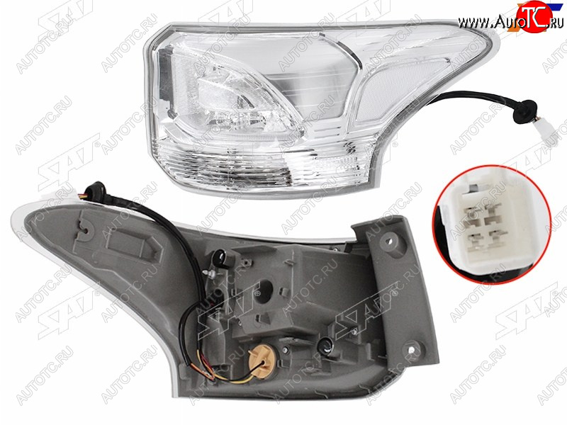 10 299 р. Фонарь задний правый (внешний, LED) SAT  Mitsubishi Outlander  GF (2014-2016) 1-ый рестайлинг  с доставкой в г. Йошкар-Ола