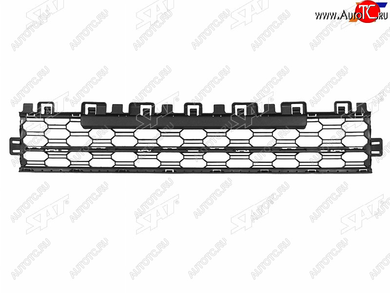 1 479 р. Нижняя решетка переднего бампера SAT  Skoda Octavia  A8 (2019-2022) универсал (под хром молдинг)  с доставкой в г. Йошкар-Ола