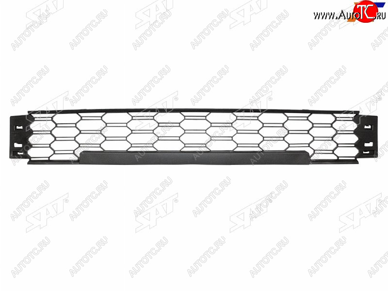 1 979 р. Нижняя решетка переднего бампера SAT  Skoda Rapid  MK2 (2019-2024)  с доставкой в г. Йошкар-Ола