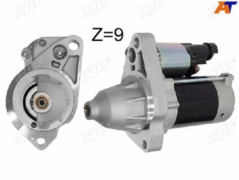 6 849 р. Стартер (9 kW/ Z-11) SAT  Fiat Panda  3 319 (2012-2025), Honda Accord ( 8 CS,  8 CU,  8 CW) (2008-2013), Honda Civic ( FD,  FK,FN,  FB,  FK2,  FC,  FK7) (2005-2019), Honda CR-V  RE1,RE2,RE3,RE4,RE5,RE7 (2007-2012), Honda Stream  2 RN6,RN7, RN8, RN9 (2006-2014)  с доставкой в г. Йошкар-Ола. Увеличить фотографию 1