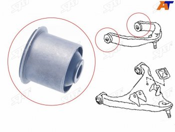 Сайлентблок верхнего рычага FR SAT Nissan (Нисан) Patrol (Патрол)  6 (2010-2017) 6 Y62 дорестайлинг, Y62 рестайлинг