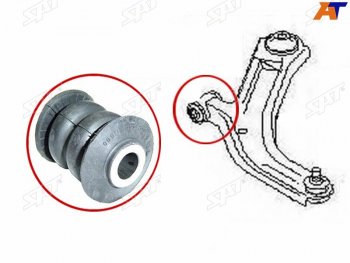208 р.  Сайлентблок переднего рычага FR SAT Nissan Cube 2 (2002-2008)  с доставкой в г. Йошкар-Ола. Увеличить фотографию 2