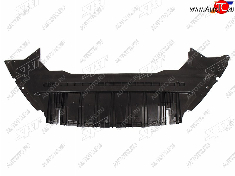 1 429 р. Защита переднего бампера (пыльник) SAT  Ford Mondeo (2010-2014) Mk4,BD рестайлинг, седан, Mk4,DG рестайлинг, универсал  с доставкой в г. Йошкар-Ола