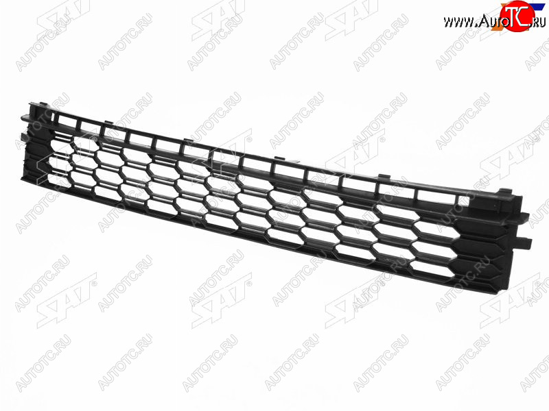 1 369 р. Нижняя решетка переднего бампера SAT  Skoda Rapid  NH3 (2017-2020) рестайлинг лифтбэк  с доставкой в г. Йошкар-Ола