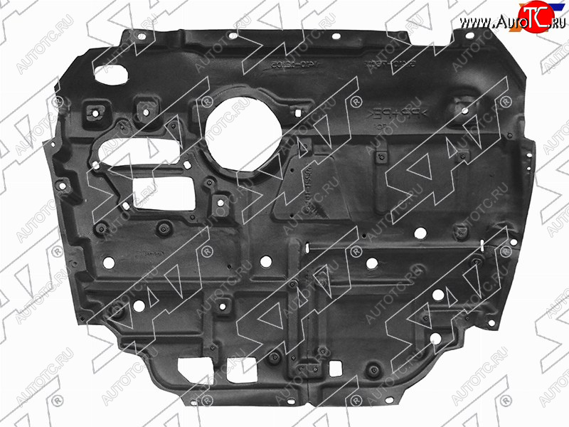 6 449 р. Защита картера двигателя SAT Toyota Prius XW30 дорестайлинг (2009-2011)  с доставкой в г. Йошкар-Ола