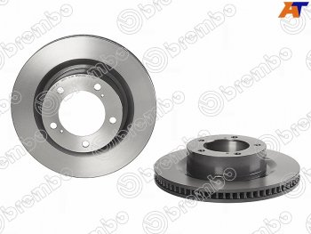 Диск тормозной передний Ø328 BREMBO Toyota Land Cruiser 200 1-ый рестайлинг (2012-2015)