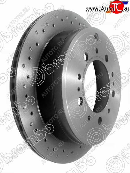 15 899 р. Диск тормозной задний Ø345 BREMBO Lexus LX570 J200 1-ый рестайлинг (2012-2015)  с доставкой в г. Йошкар-Ола