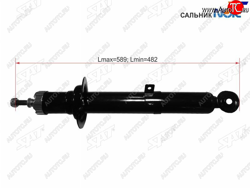 3 999 р. Стойка передняя RH SAT Lexus IS350 XE20 седан дорестайлинг (2005-2013)  с доставкой в г. Йошкар-Ола