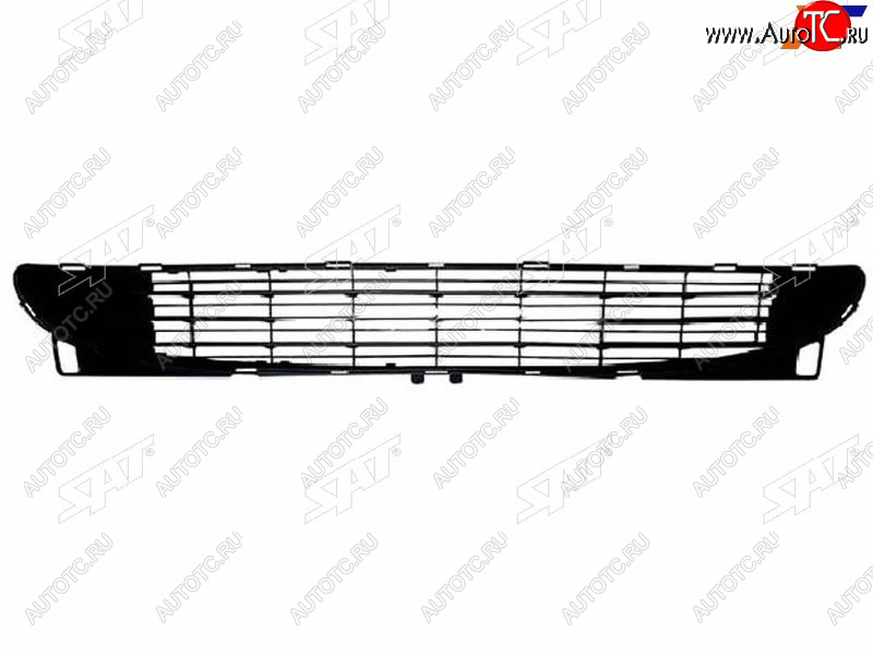 1 359 р. Нижняя решетка переднего бампера SAT  Peugeot 307 ( универсал,  хэтчбэк 3 дв.) (2001-2008) дорестайлинг, дорестайлинг, рестайлинг  с доставкой в г. Йошкар-Ола