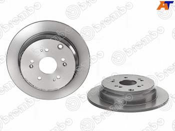 12 249 р. Задний тормозной диск BREMBO  Honda CR-V ( RD4,RD5,RD6,RD7,RD9 ,  RE1,RE2,RE3,RE4,RE5,RE7,  RM1,RM3,RM4,  RW,RT) - StepWagon ( 5 RP1,RP2, RP3, RP4,  5 RP1,RP2, RP3, RP4, RP5)  с доставкой в г. Йошкар-Ола. Увеличить фотографию 1