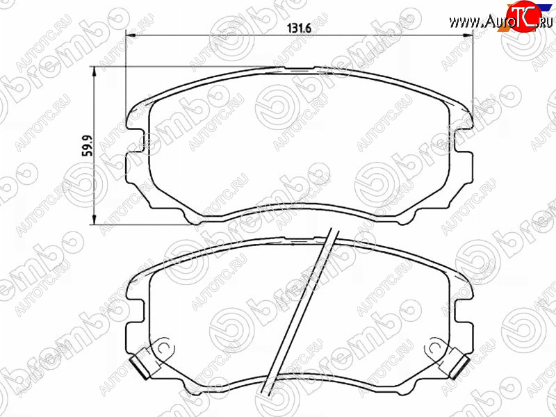 3 299 р. Колодки тормозные перед FR-FL SAT KIA Soul PS дорестайлинг (2014-2016)  с доставкой в г. Йошкар-Ола