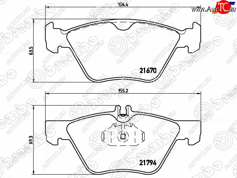 3 899 р. Колодки тормозные перед FR-FL SAT Mercedes-Benz E-Class W210 дорестайлинг седан (1996-1999)  с доставкой в г. Йошкар-Ола