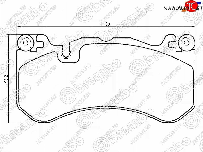 10 349 р. Колодки тормозные передние FL-FR SAT Mercedes-Benz GL class X166 дорестайлинг (2012-2016)  с доставкой в г. Йошкар-Ола