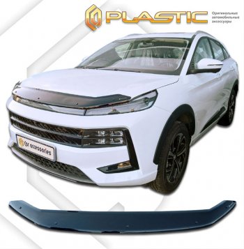 Дефлектор капота (РФ) CA-Plastic JAC (Джак) JS6 (Джей) (2022-2025)