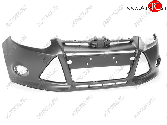 1 899 р. Передний бампер BODYPARTS Ford Focus 3 седан дорестайлинг (2011-2015) (неокрашенный)  с доставкой в г. Йошкар-Ола