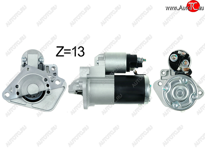 7 349 р. Стартер (1,4 kW Z=13 ) SAT Nissan Juke 1 YF15 дорестайлинг (2010-2014)  с доставкой в г. Йошкар-Ола