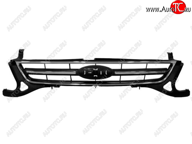 0 р. Решетка радиатора (пр-во Китай) CHINA Ford Mondeo Mk4,BD рестайлинг, седан (2010-2014) (хром)  с доставкой в г. Йошкар-Ола