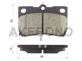 1 889 р. Колодки тормозные зад LH-RH SAT  Lexus GS300 ( S160,  S190) (1997-2012), Lexus GX460  J150 (2009-2022), Toyota Crown ( S180,  S200,  S220) (2003-2022), Toyota Mark X ( X120,  X130) (2004-2019), Toyota Mark X ZIO  NA10 (2007-2011)  с доставкой в г. Йошкар-Ола. Увеличить фотографию 1